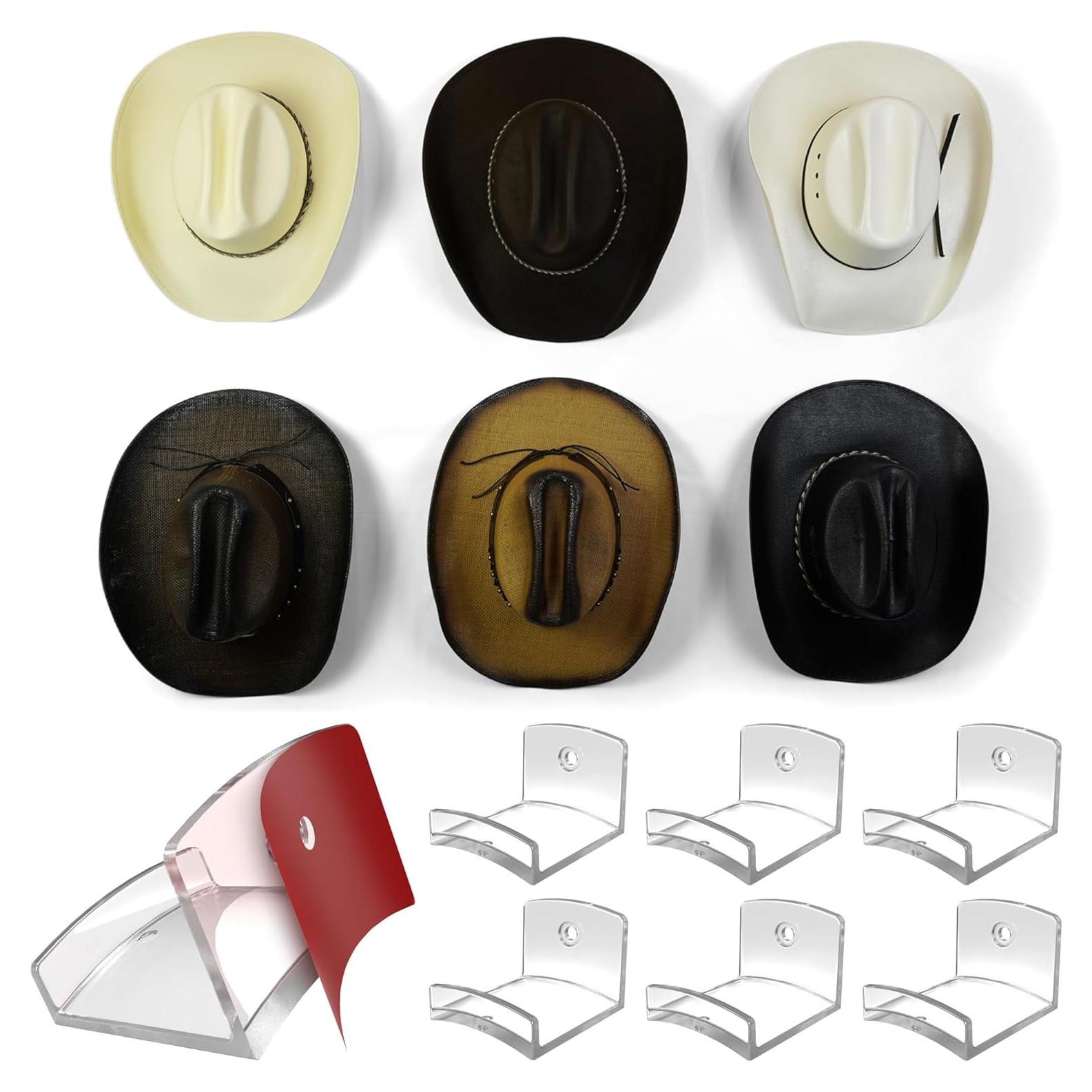 Ganchos Adhesivos para Sombreros Modern JP - Paquete de 6
