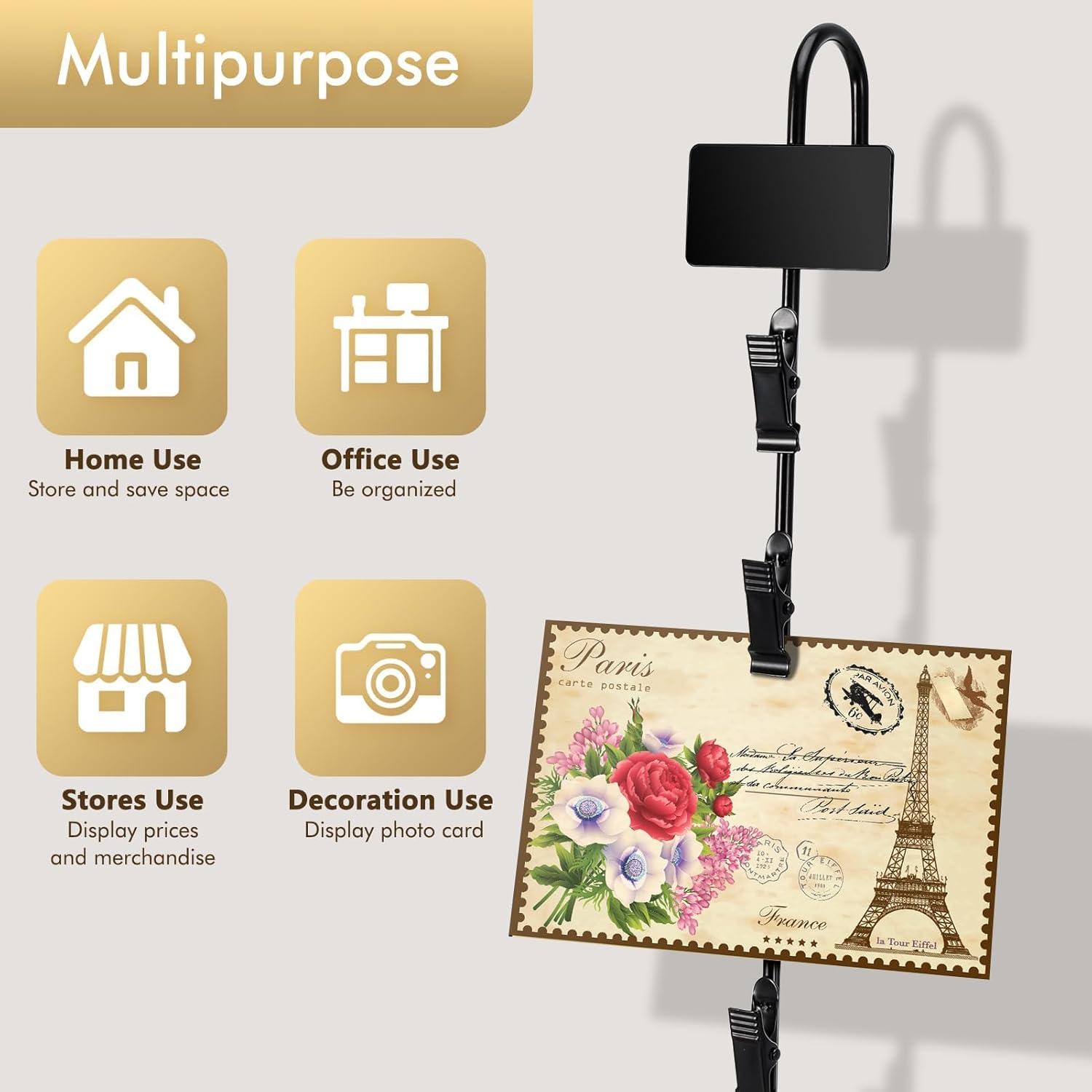 Tiras de Exhibición Colgantes HawHawToys - 4 Soportes de Metal 78.74 cm