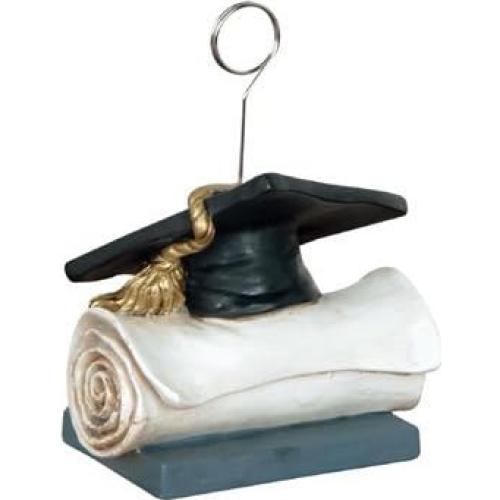 Soporte de Foto y Globo de Graduación Beistle - 2 Piezas