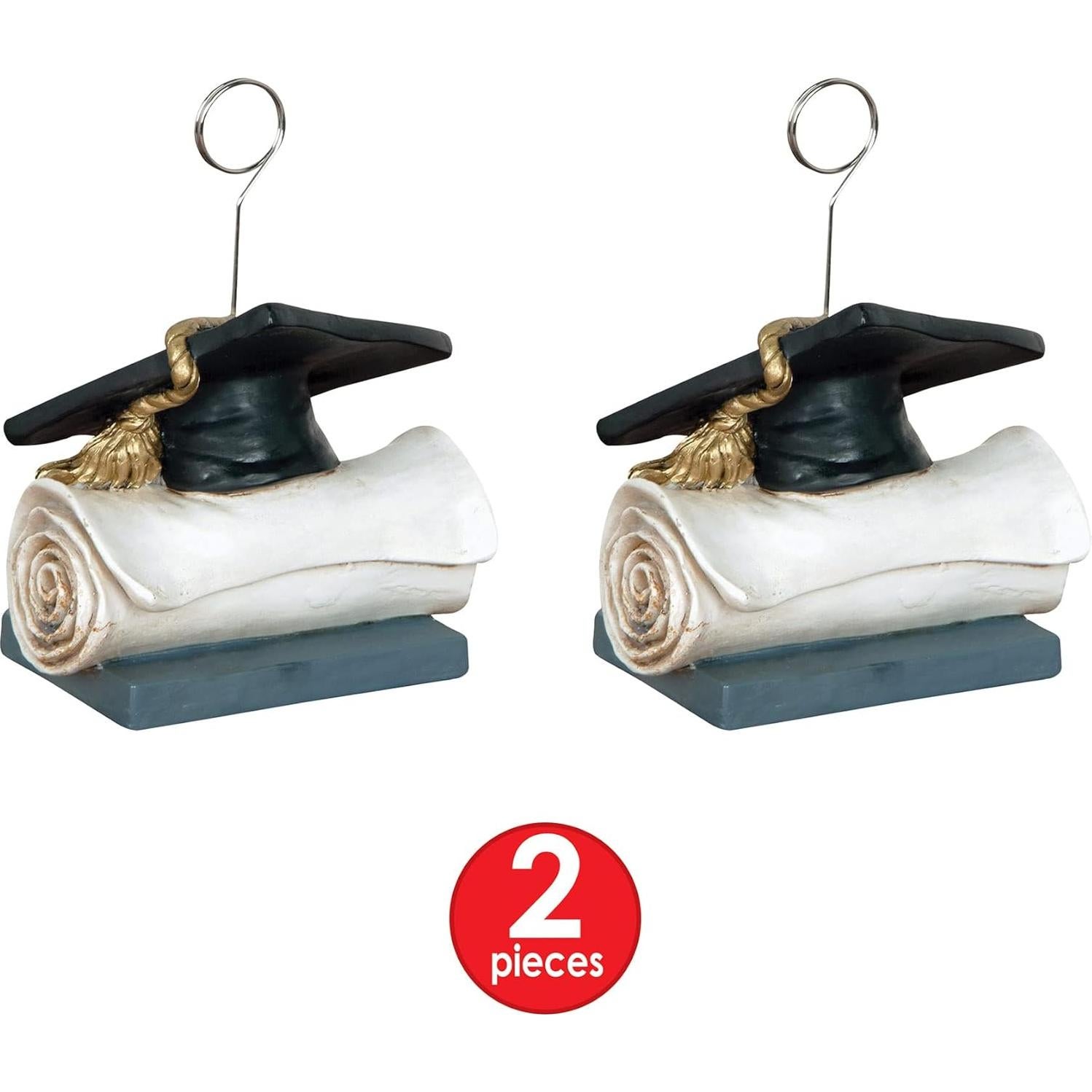 Soporte de Foto y Globo de Graduación Beistle - 2 Piezas