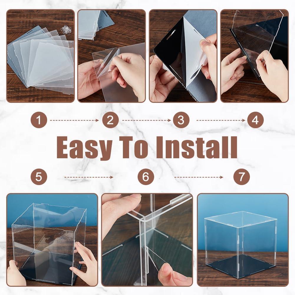 Caja de Exhibición Acrílica AHANDMAKER 20.5x20.5x21 cm