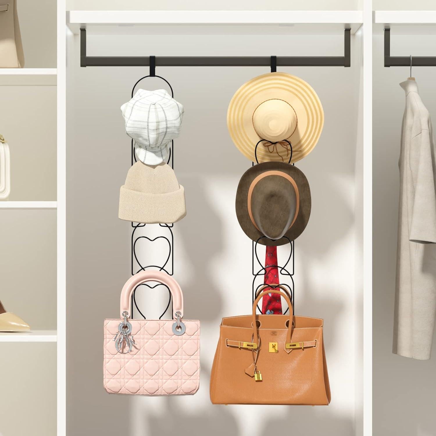 Soporte para Gorras LINFIDITE 15 Piezas Montaje en Pared