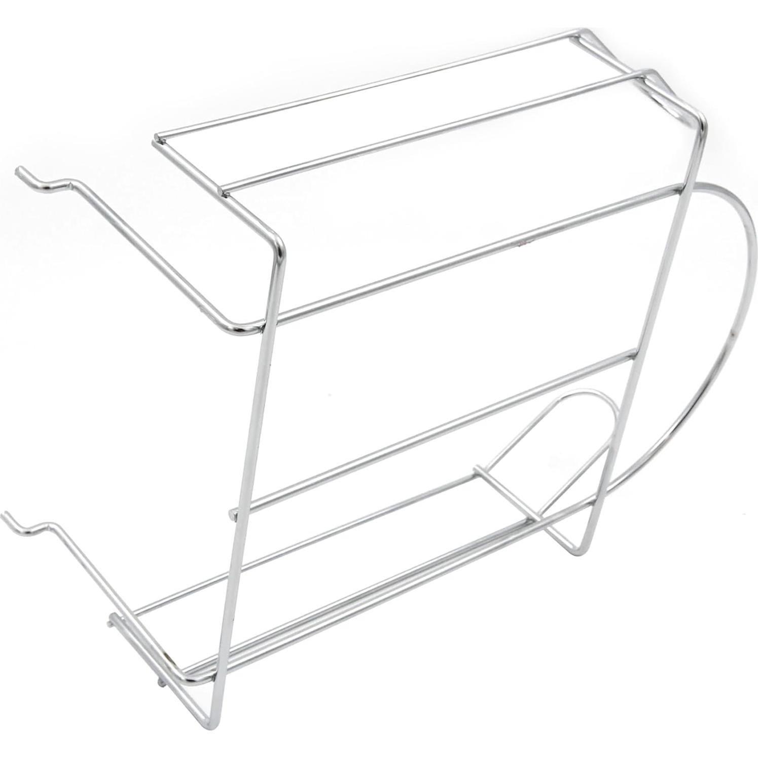 Soporte de exhibición de sombreros SSWBasics cromado 21.9x27.3 cm