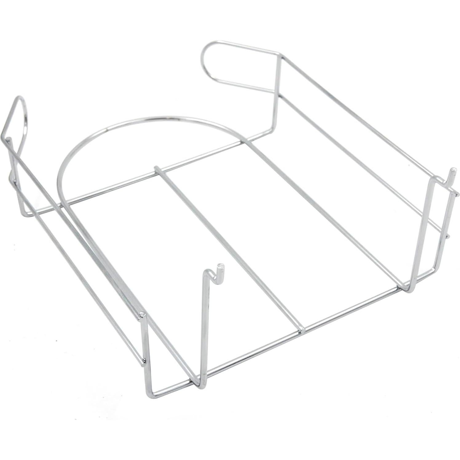 Soporte de exhibición de sombreros SSWBasics cromado 21.9x27.3 cm