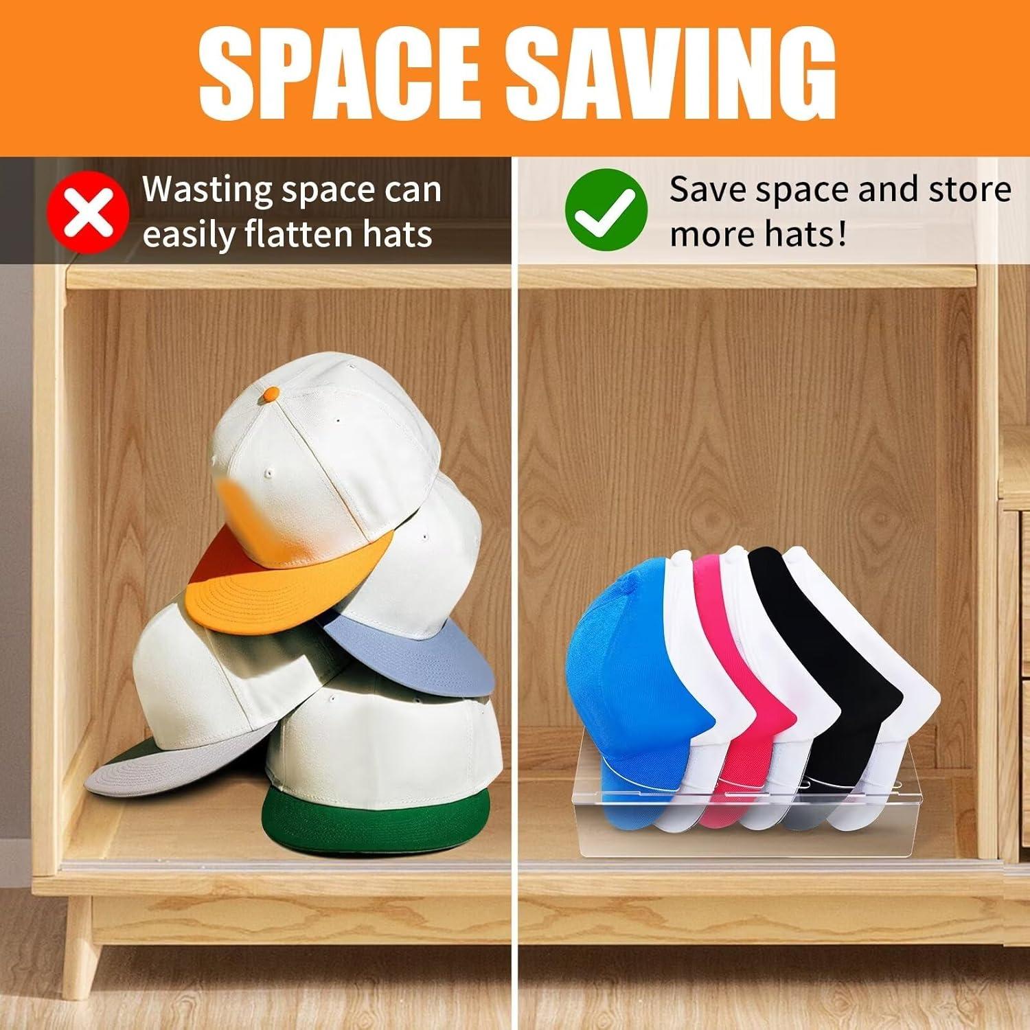 Formador y Organizador de Sombreros SKAbod - Transparente 2-en-1