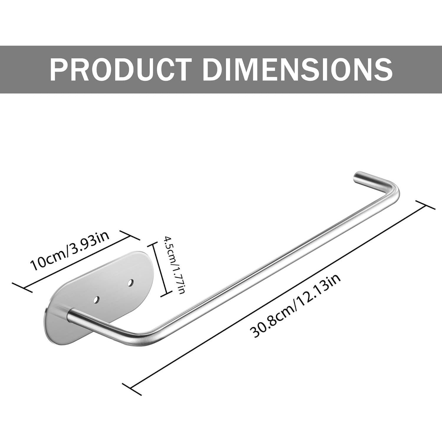 Soportes para Gorras de Béisbol Daoun - Acero Inoxidable 4 Pcs