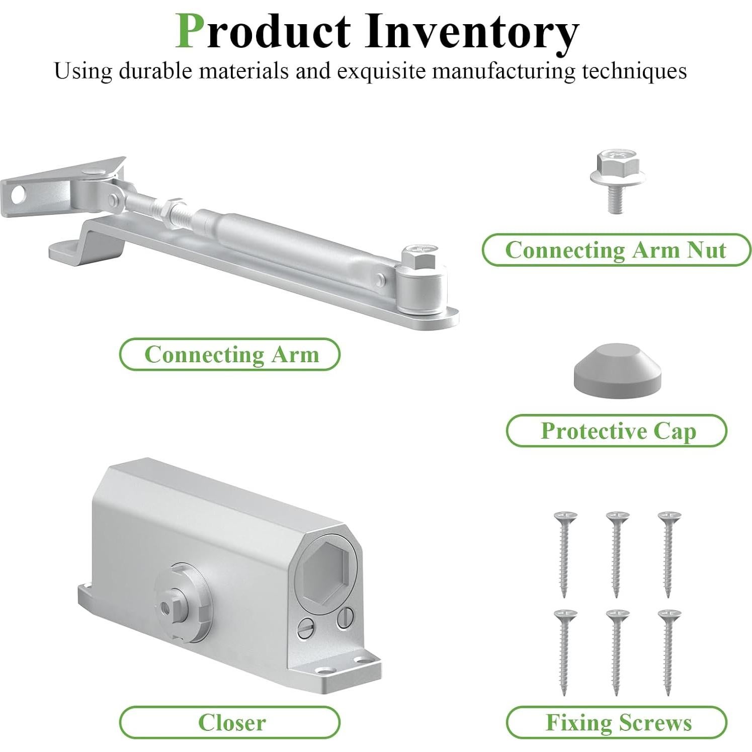 Cerradura de puerta automática Masegari KJGT-6FDGs 45-65kg