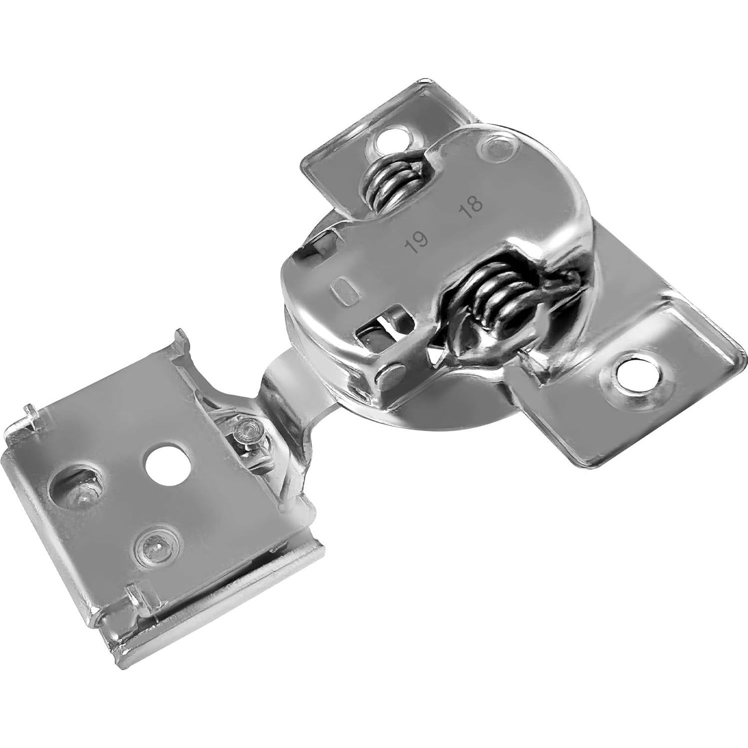 Bisagras de Cierre Suave Berta 3/4" Superposición 4 Piezas