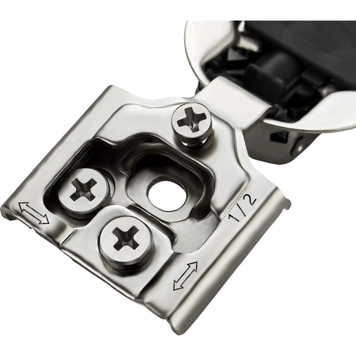 Bisagras de Cierre Suave Ravinte 60 Pack 30 Par 35mm Niquel Satinado