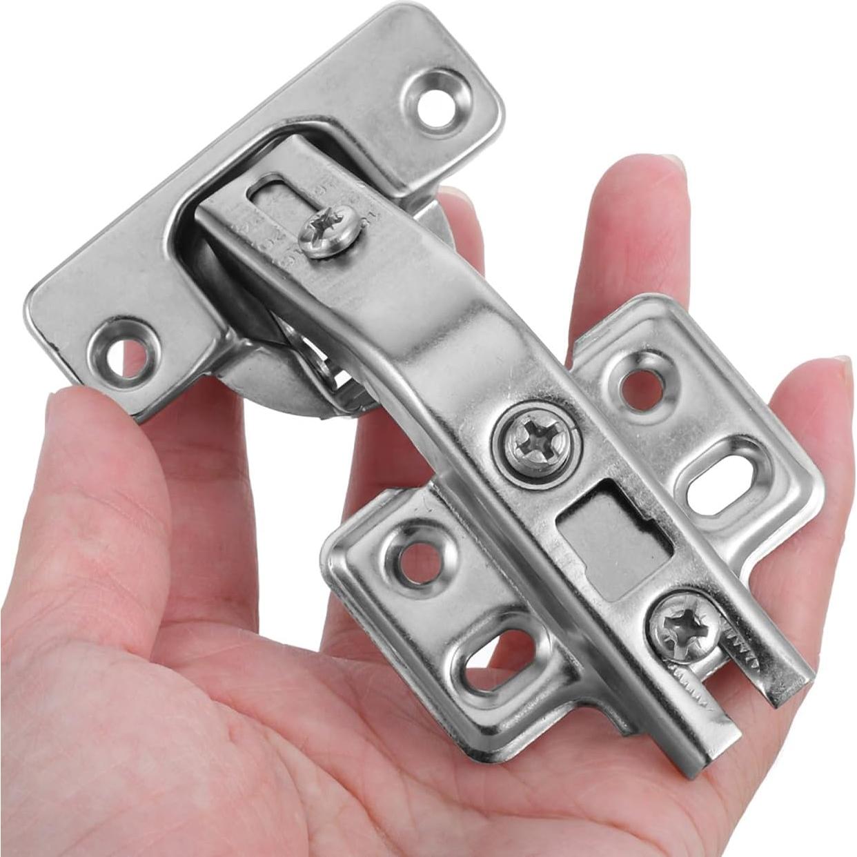 Bisagras Ocultas ARTIBETTER 4 Pcs Acero Inoxidable 135 Grados