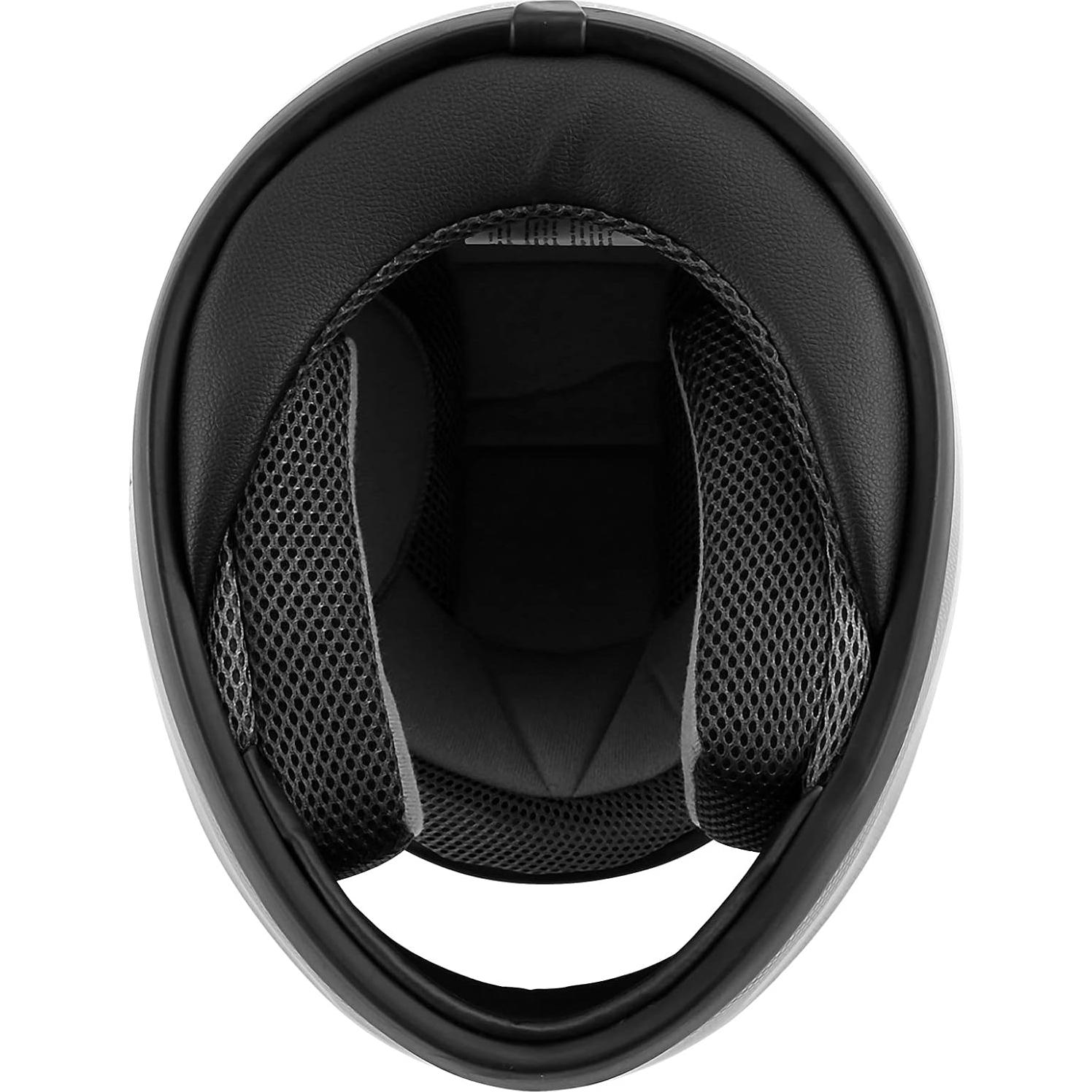 Casco Integral TCT-MOTORPARTS Mediano Rosa Negro Motocicleta