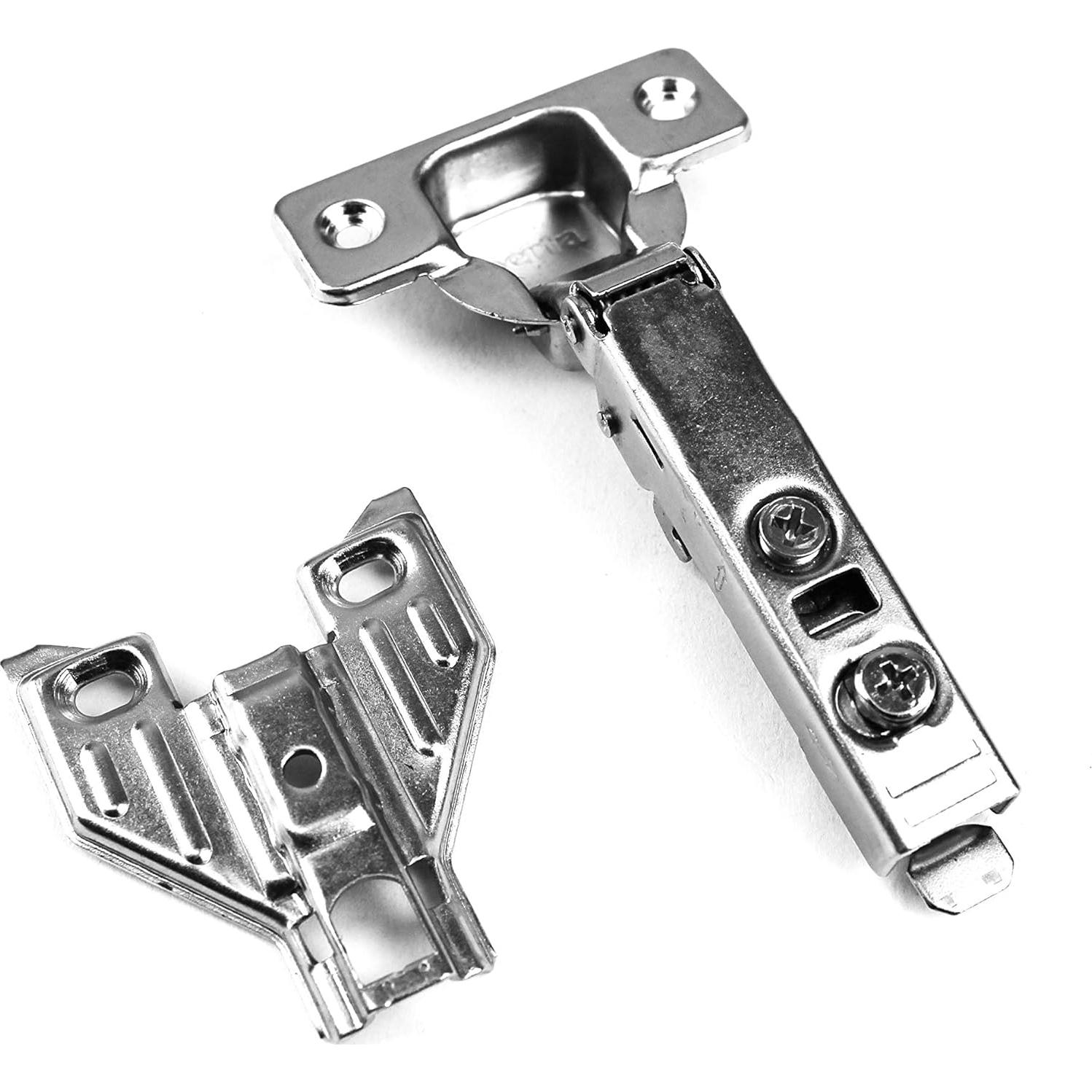 Paquete de 4 Bisagras Europeas Berta Cierre Suave 110°