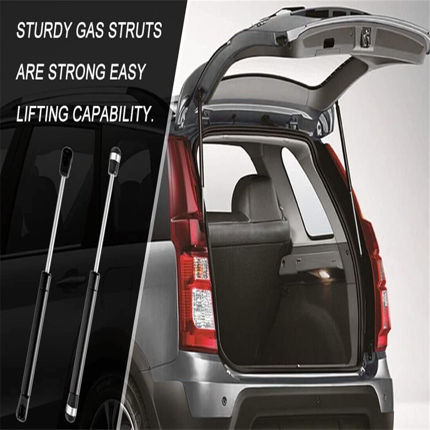 Paquete de 2 Resortes de Gas 100N para Tapa Gabinete vrbabies