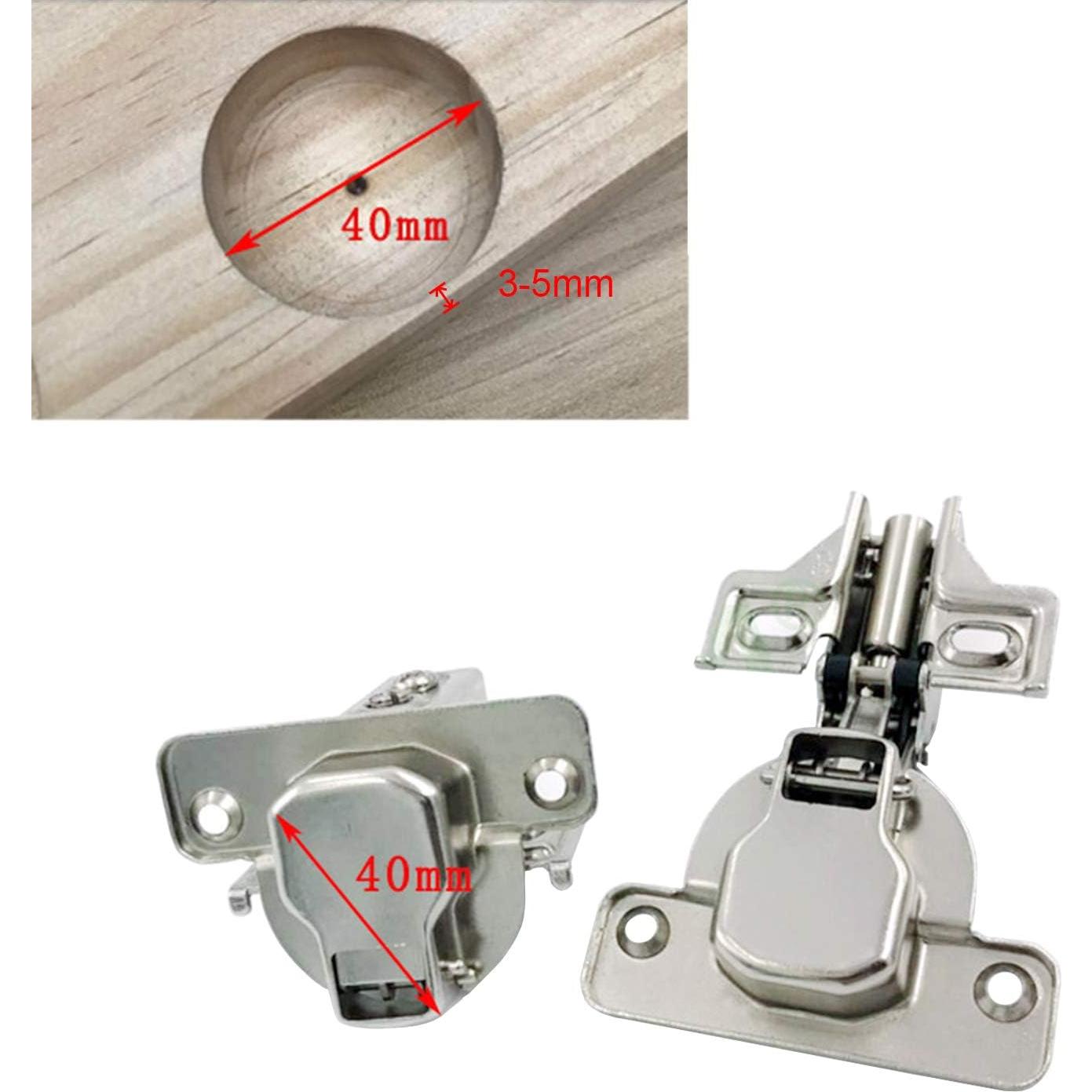 Bisagras de Marco Completo LIKERAINY 95° con Amortiguador - 8 Piezas