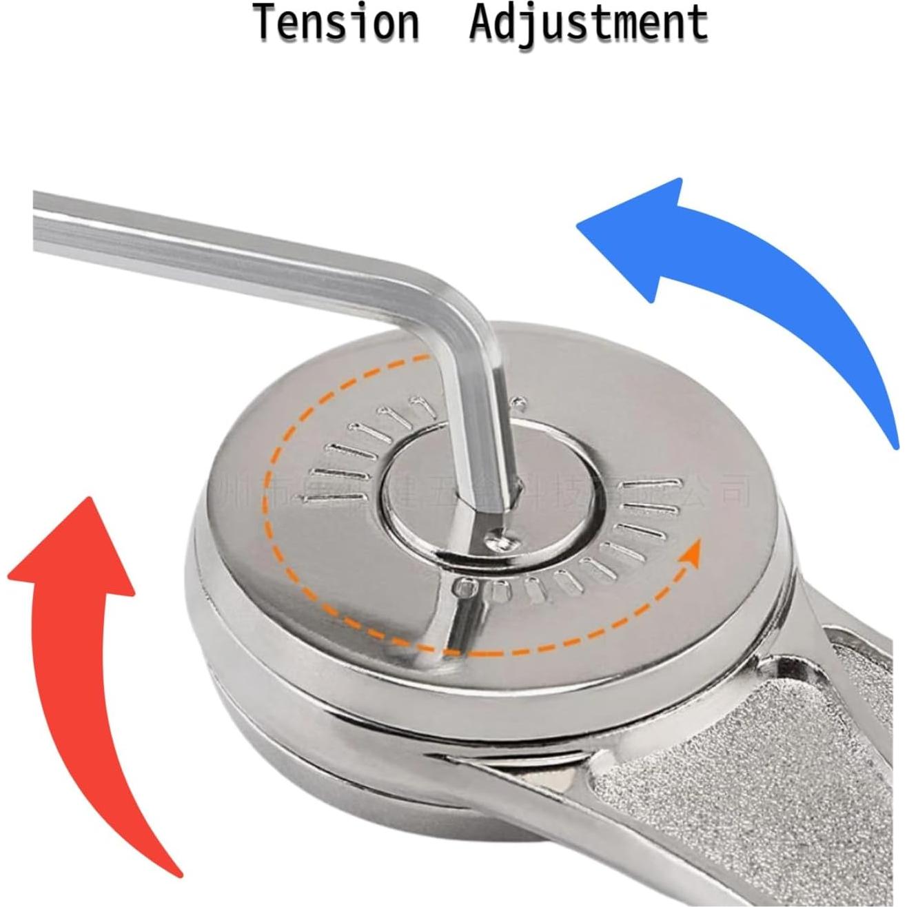 Juego de 2 Bisagras de Carga Pesada CJQZP con Cierre Suave