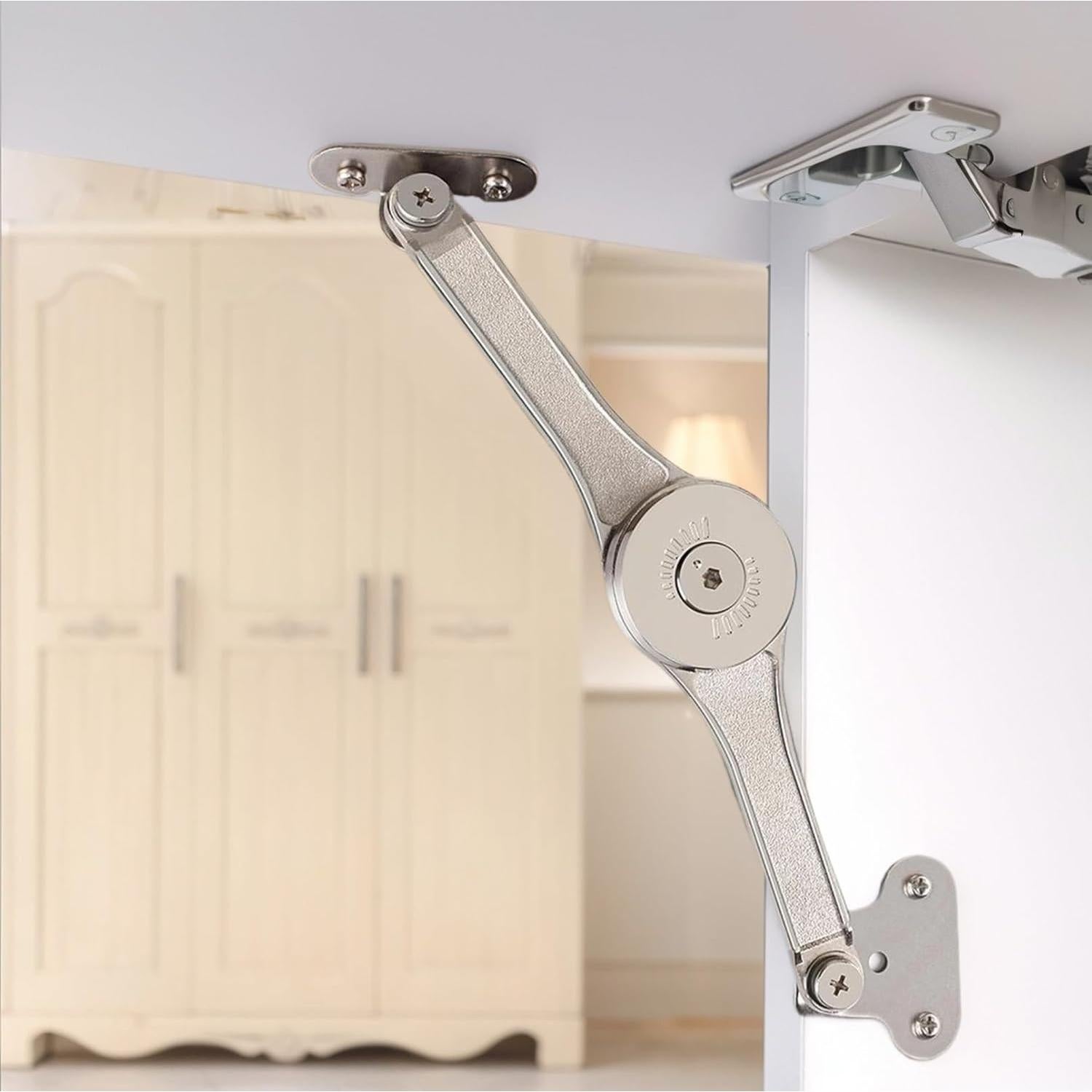 Juego de 2 Bisagras de Carga Pesada CJQZP con Cierre Suave