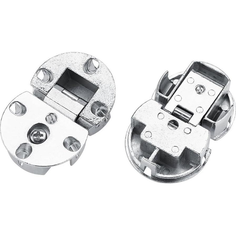 Bisagras de Cocina Ocultas Yosoo 90 Grados Cierre Suave 2 Pzas