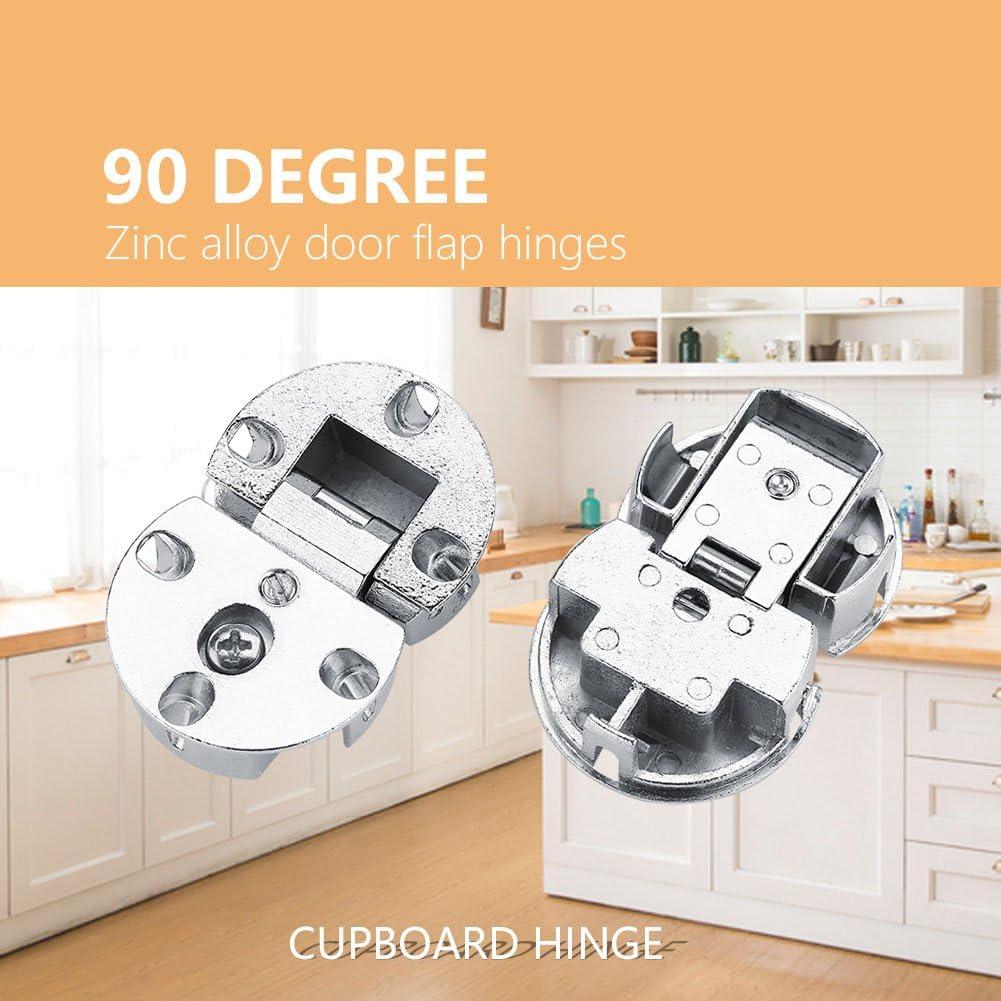 Bisagras de Cocina Ocultas Yosoo 90 Grados Cierre Suave 2 Pzas