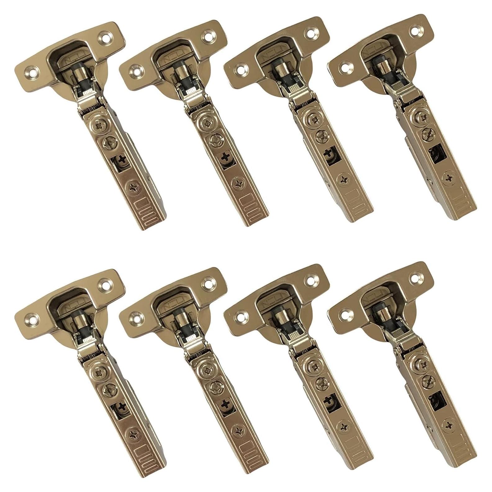 Juego de Bisagras NELI con Cierre Suave 8 Piezas 35mm