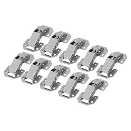 10 Bisagras de Gabinete Strnek Acero Inoxidable Cierre Suave