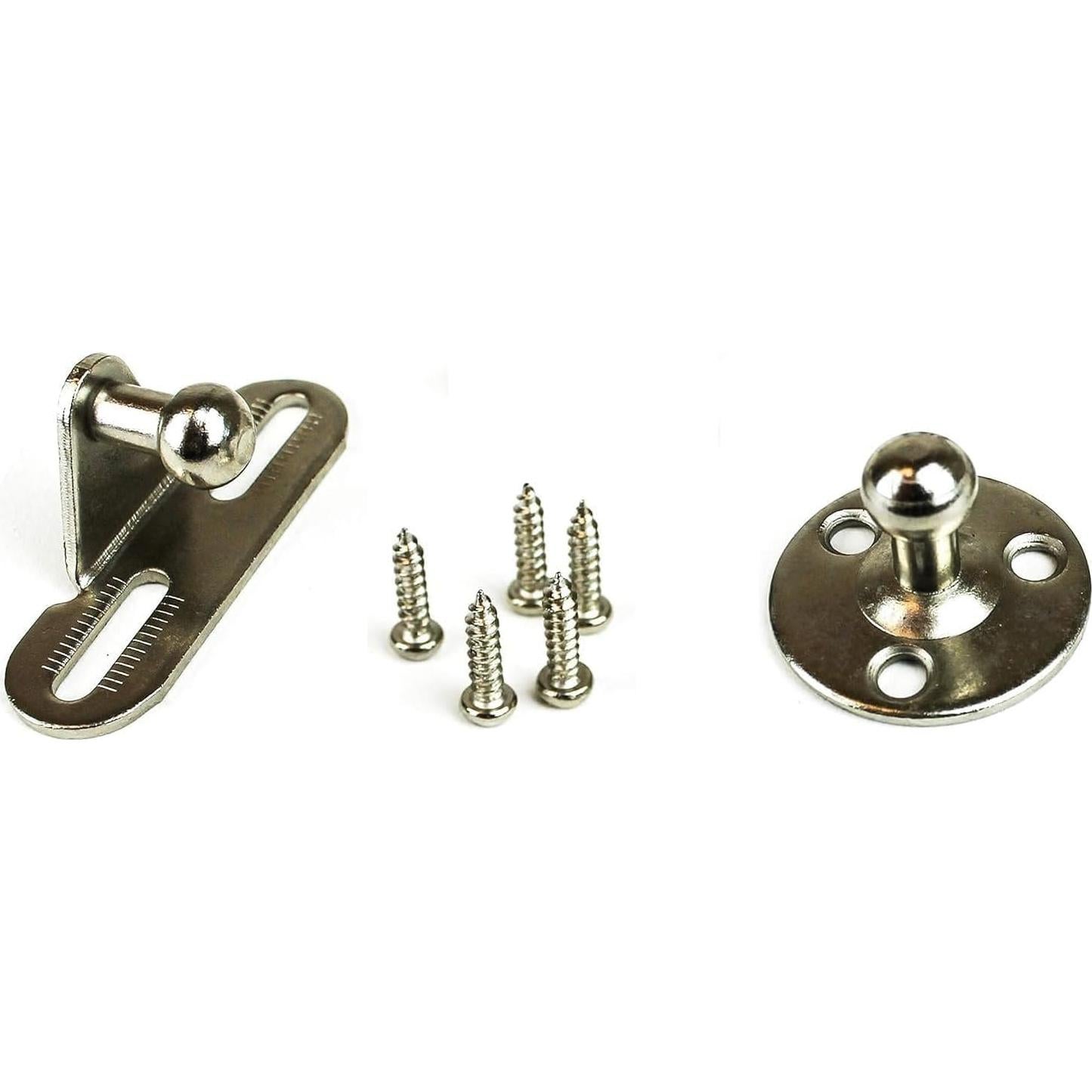 Resortes de Gas Hidráulicos Berta 25.4 cm 100N 6 Piezas Negro