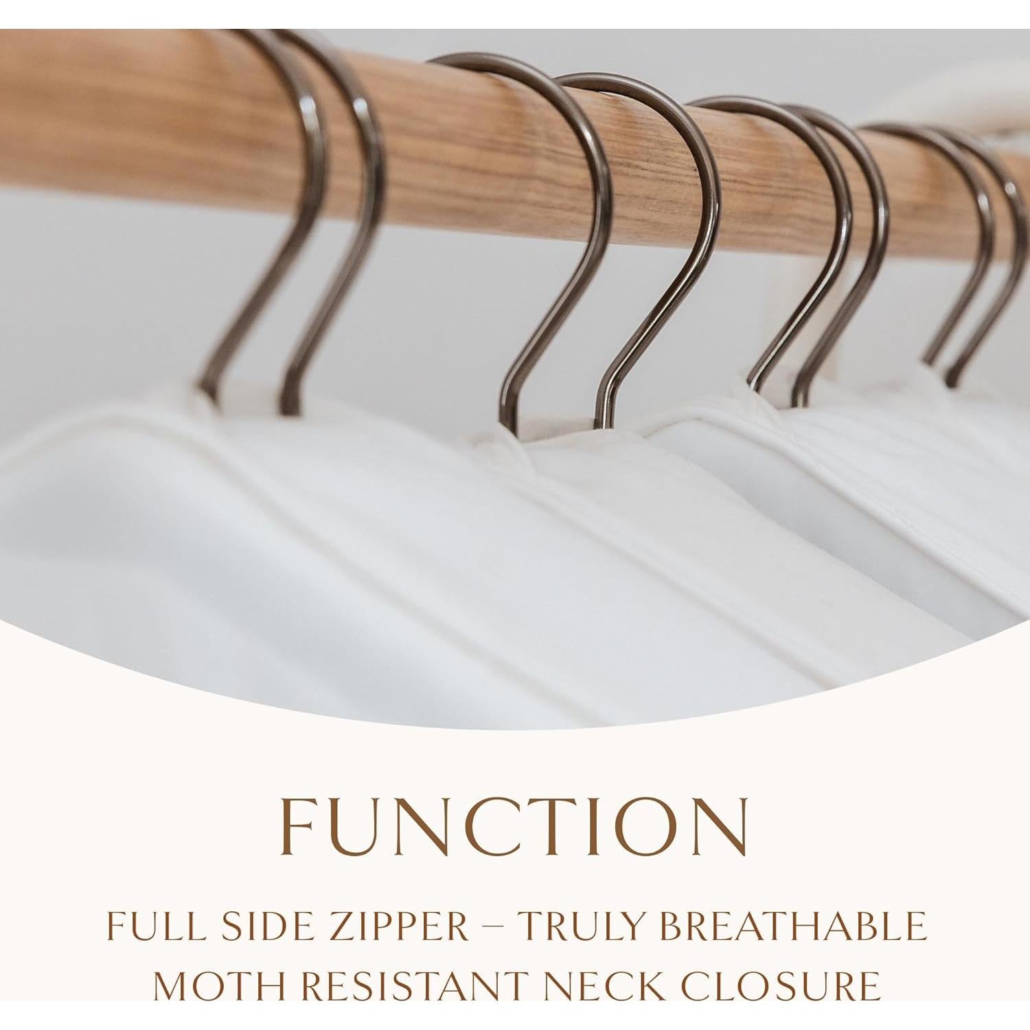 Bolsa de Almacenamiento de Ropa Larga Hayden Hill 147 cm Algodón Orgánico