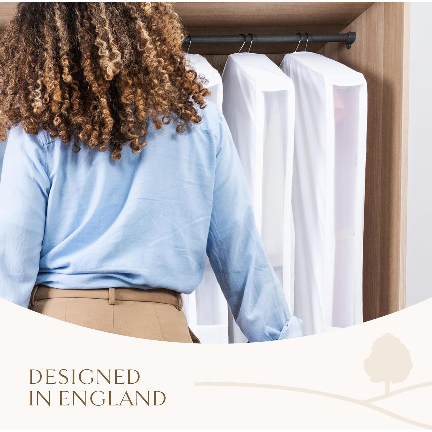 Bolsa de Almacenamiento de Ropa Larga Hayden Hill 147 cm Algodón Orgánico