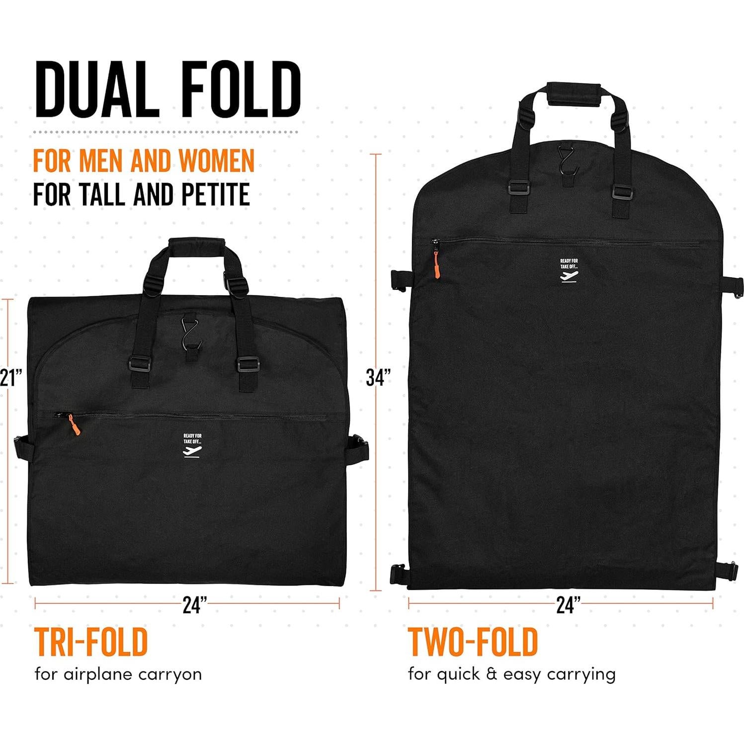 Bolsa de viaje para prendas de vestir 167.6 x 60.9 cm - Unisex