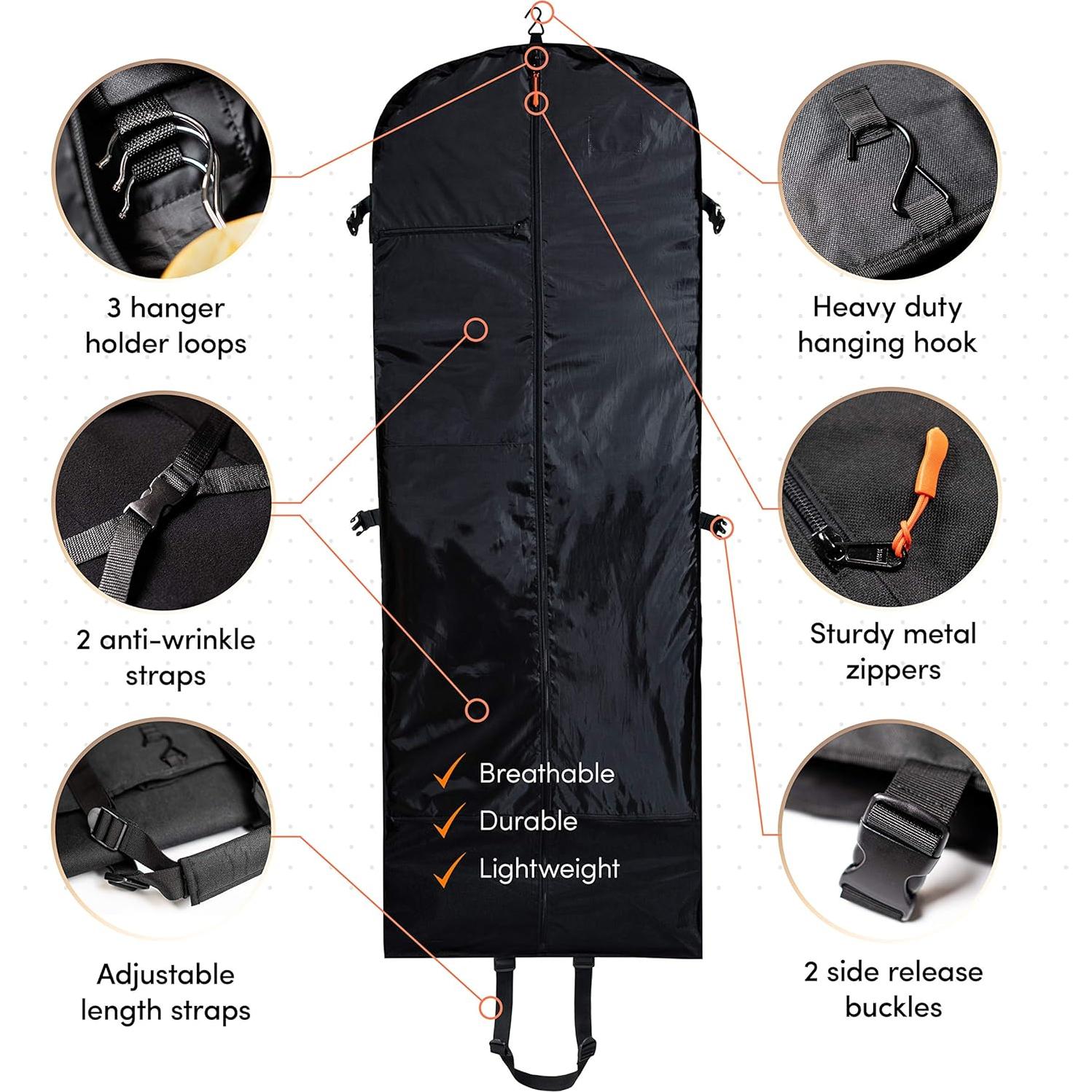 Bolsa de viaje para prendas de vestir 167.6 x 60.9 cm - Unisex