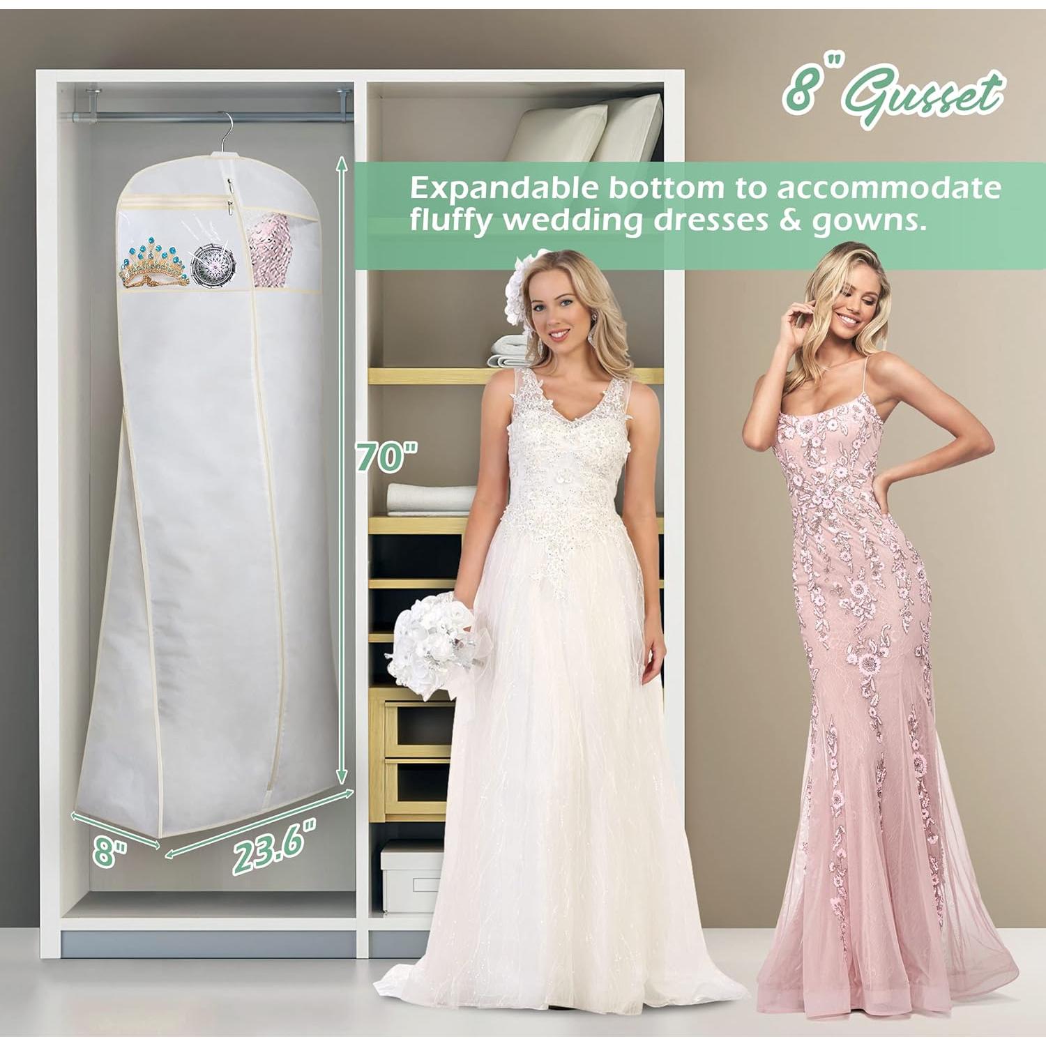 Bolsa de Vestido de Novia MISSLO 177.8 cm con Accesorios