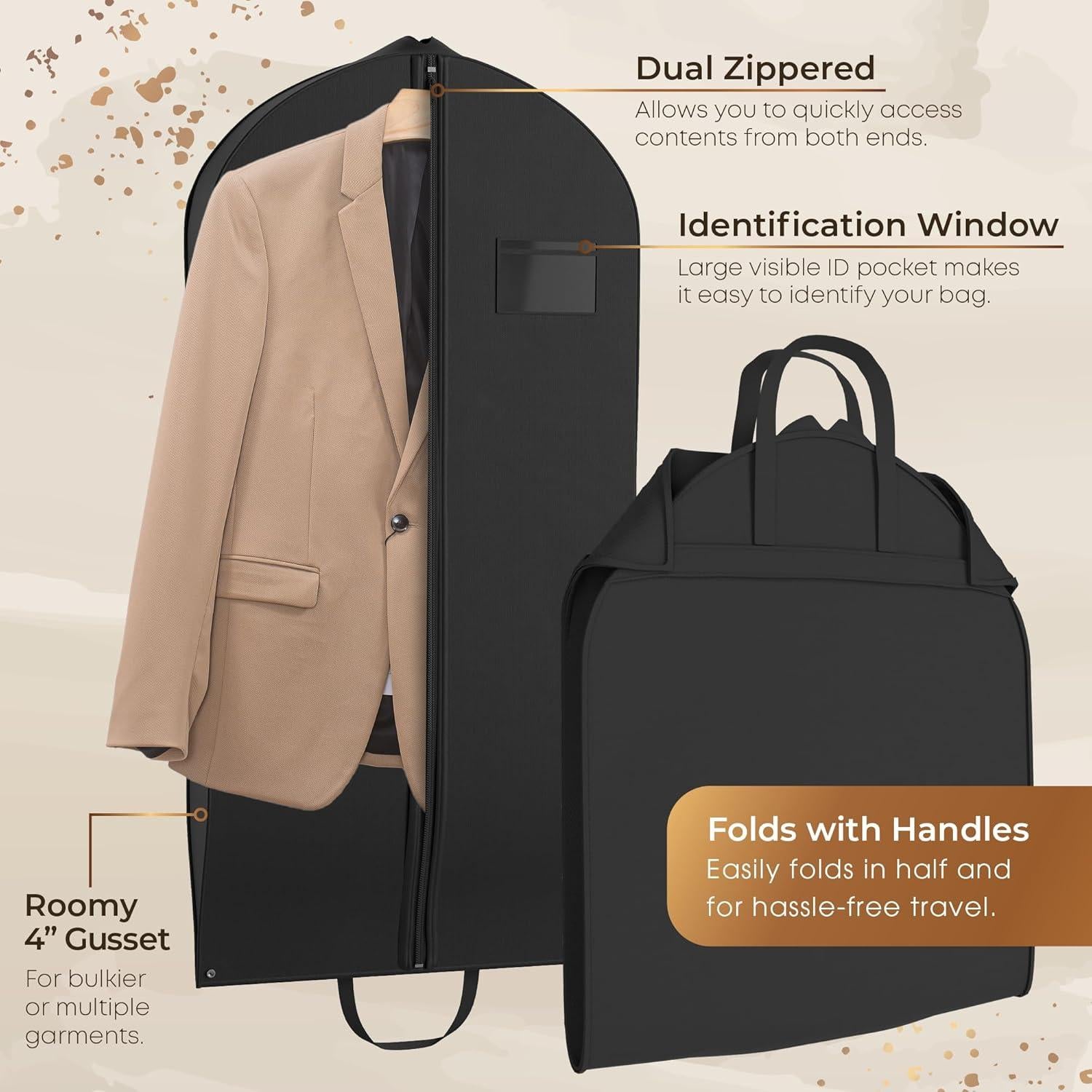 Bolsa de Ropa de Viaje Tus Bolsas 61x114cm Alta Resistencia