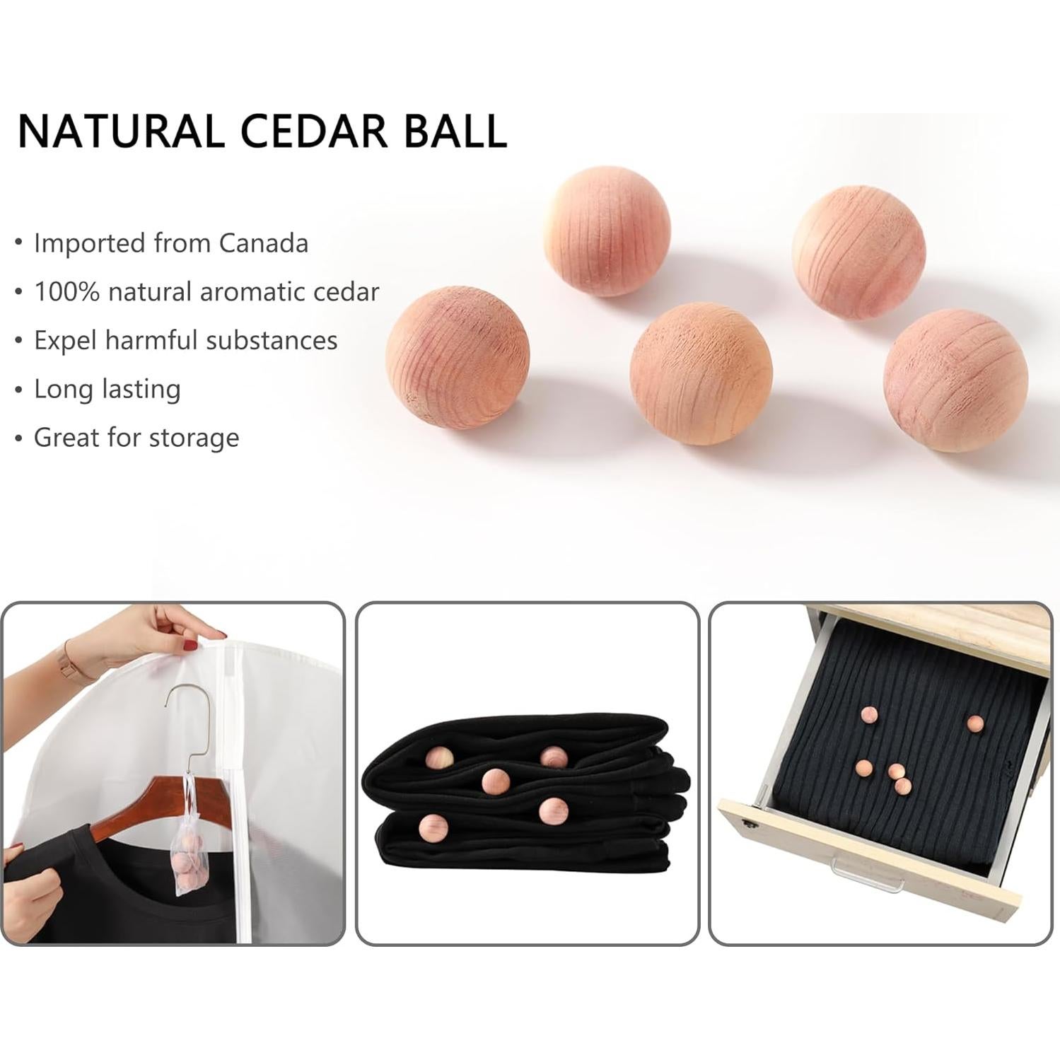 Juego de 7 Bolsas de Ropa VOSIGREEN 61x152 cm Transpirable