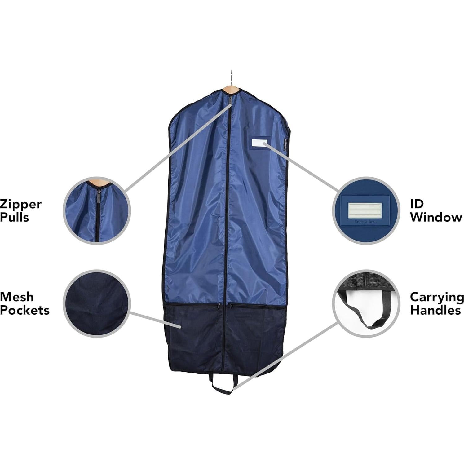 Bolsas de Almacenamiento Covermates Deluxe - 61x5x112 cm - Azul