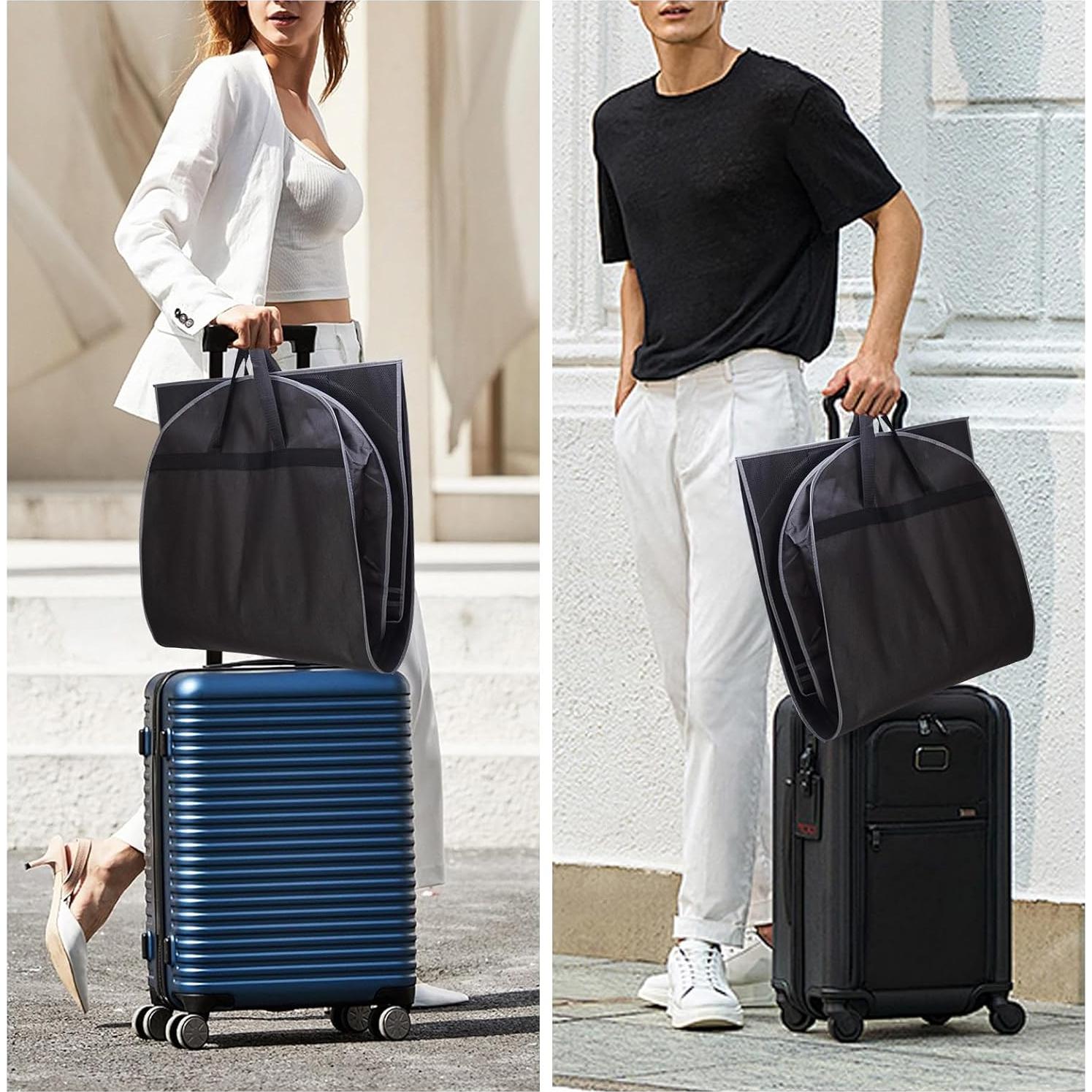 Paquete de 3 bolsas de ropa Alladaga 66x109 cm para viaje