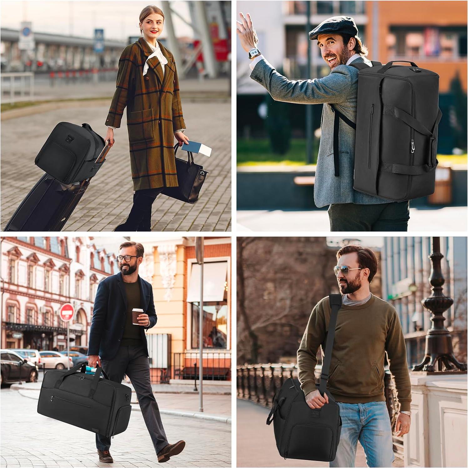 Bolsa Duffle Expandible para Ropa Unisex 47L - Modelo 676