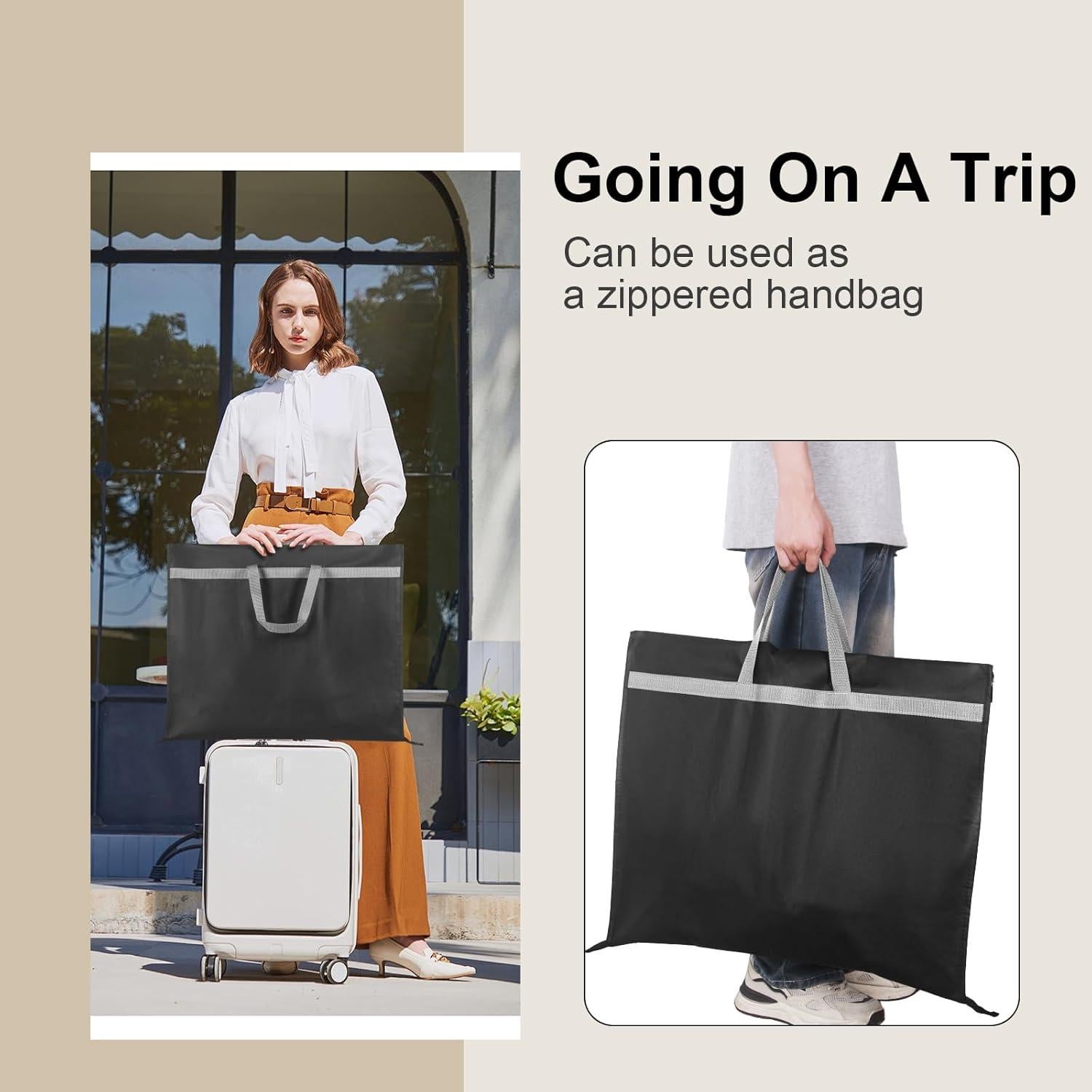 Bolsa de Vestido Largo ANEETAFAN 180 cm con Ventana Transparente