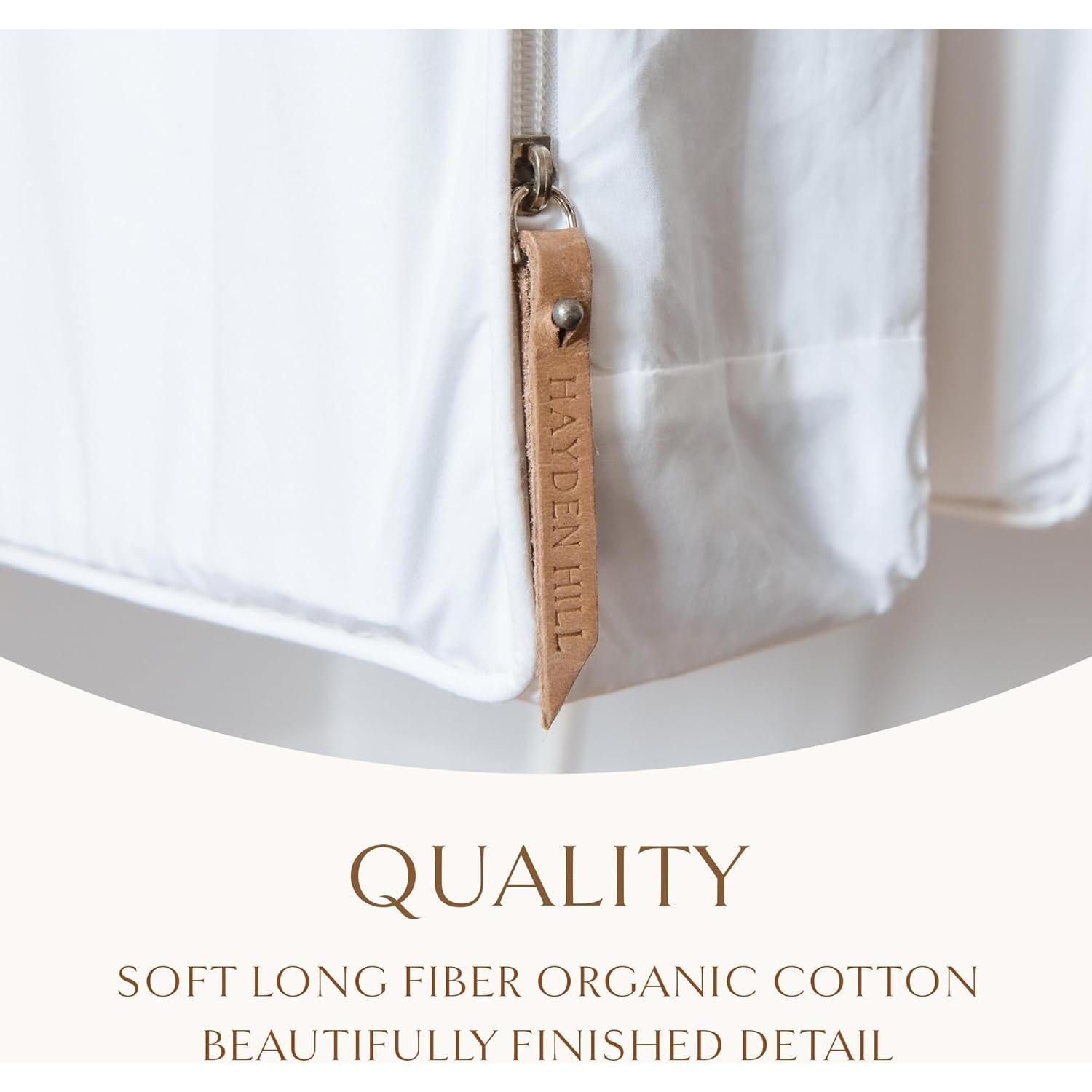 Bolsa de Almacenamiento de Ropa Corta Hayden Hill - Algodón Orgánico 101.6 cm