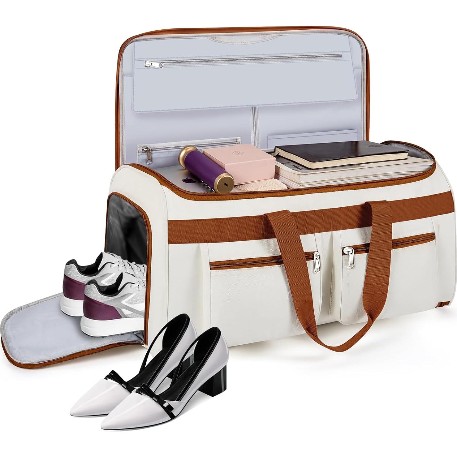 Bolsa de viaje tipo duffel I44 - 3 en 1 con compartimentos