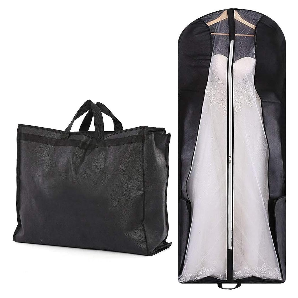 Funda de Vestido de Novia Plegable DIOMMELL 180 cm Negra