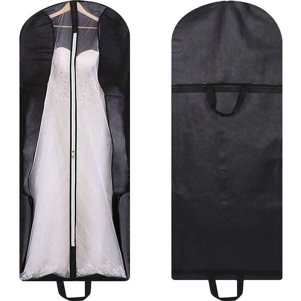 Funda de Vestido de Novia Plegable DIOMMELL 180 cm Negra
