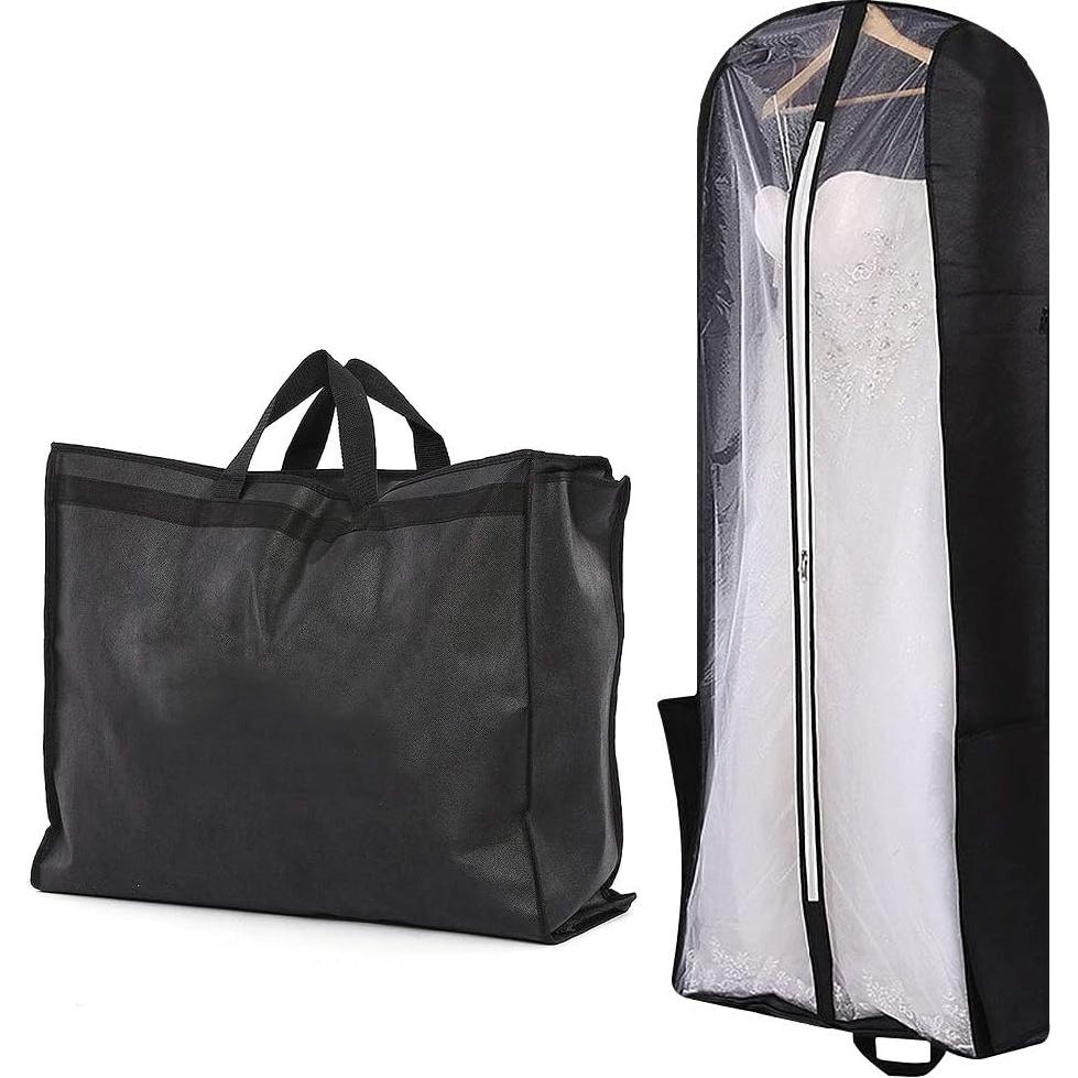 Funda de Vestido de Novia Plegable DIOMMELL 180 cm Negra