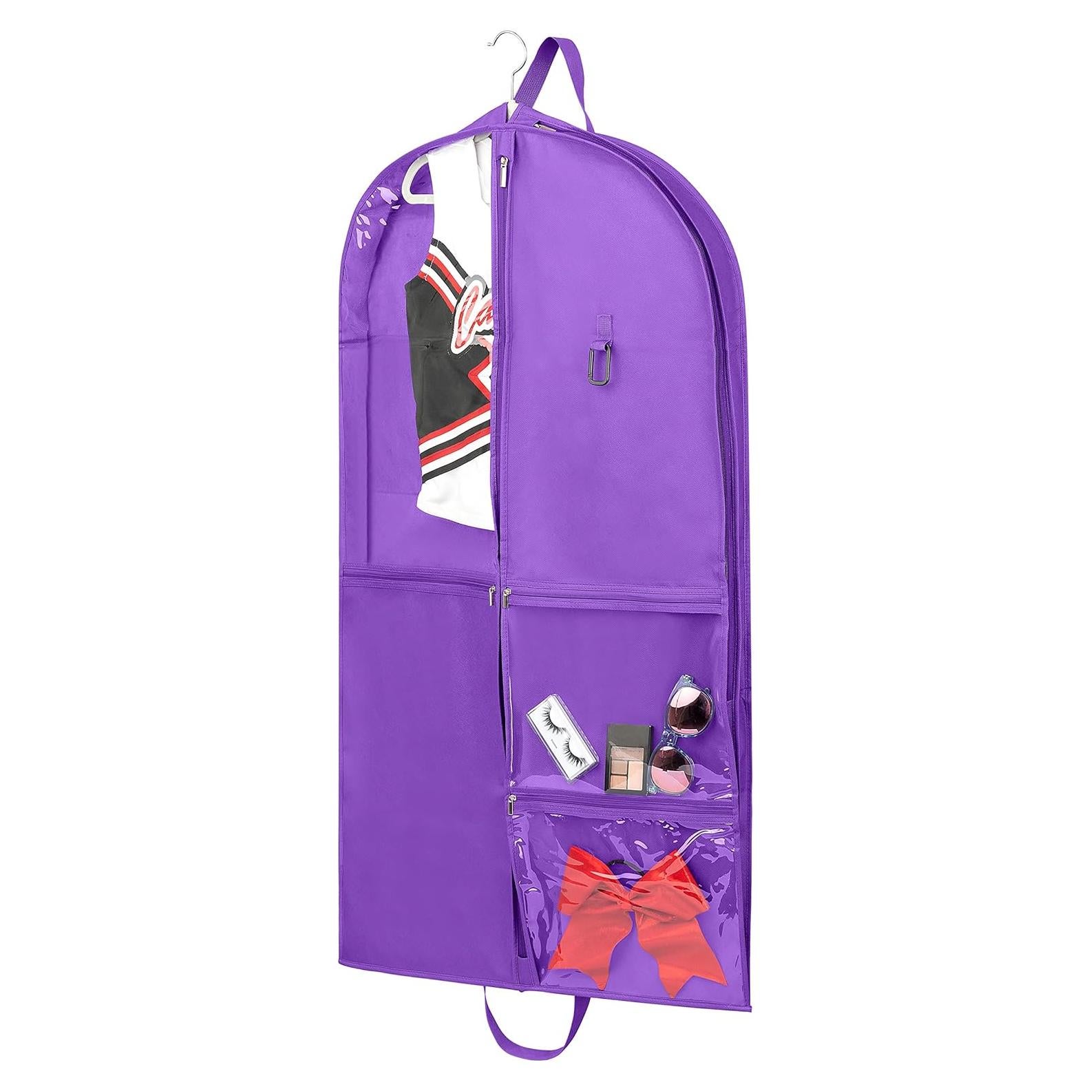 Bolsa de Ropa Knight 101.6 cm Púrpura Élite con Bolsillos