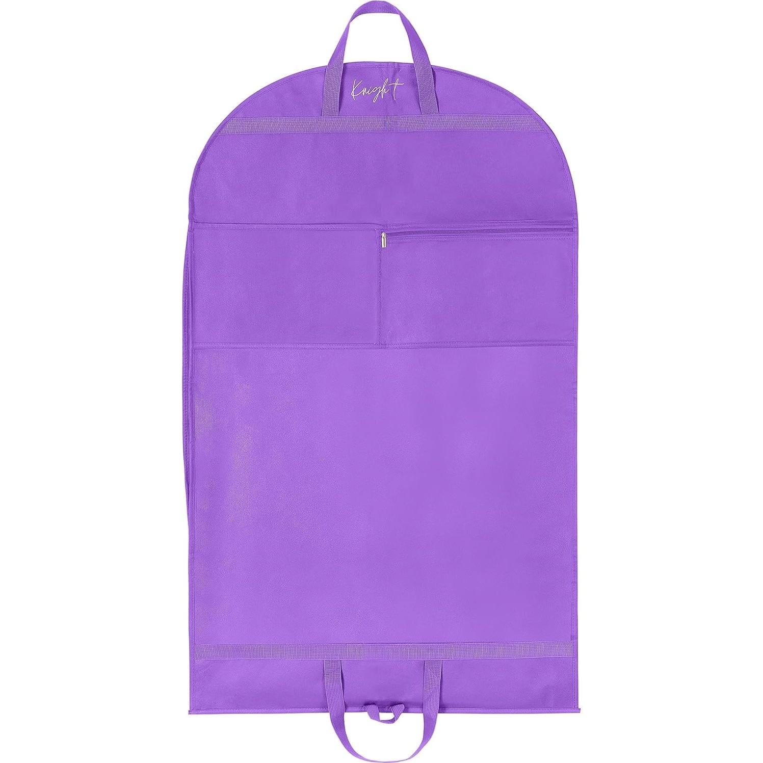 Bolsa de Ropa Knight 101.6 cm Púrpura Élite con Bolsillos