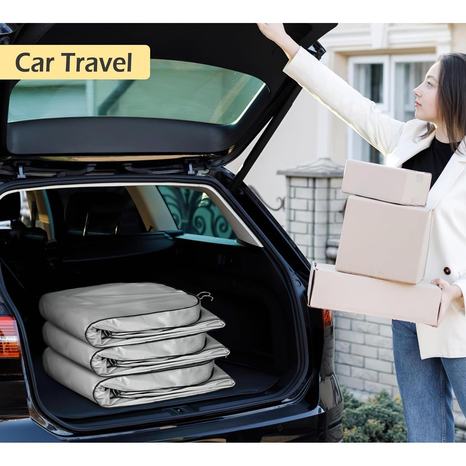 Bolsas de Ropa MISSLO 65" Impermeables para Vestidos Largos - 3 Paquetes