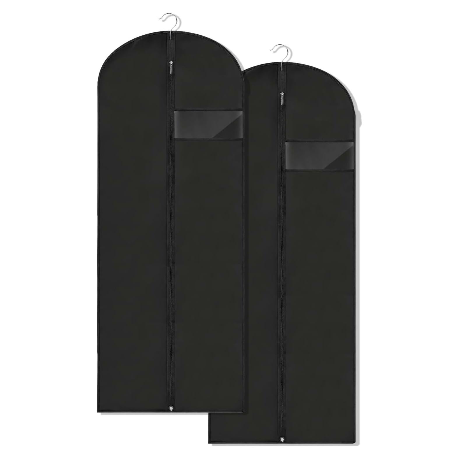 Bolsas para Vestidos Largos LXLOVESM 60'' Negro 2 Piezas