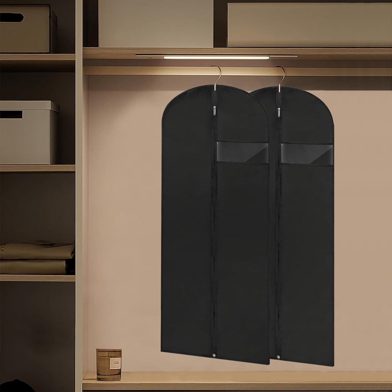 Bolsas para Vestidos Largos LXLOVESM 60'' Negro 2 Piezas