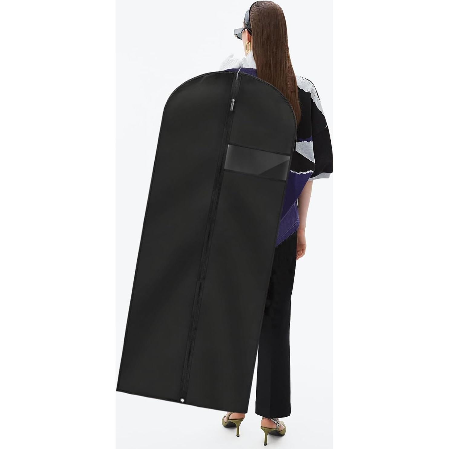 Bolsas para Vestidos Largos LXLOVESM 60'' Negro 2 Piezas