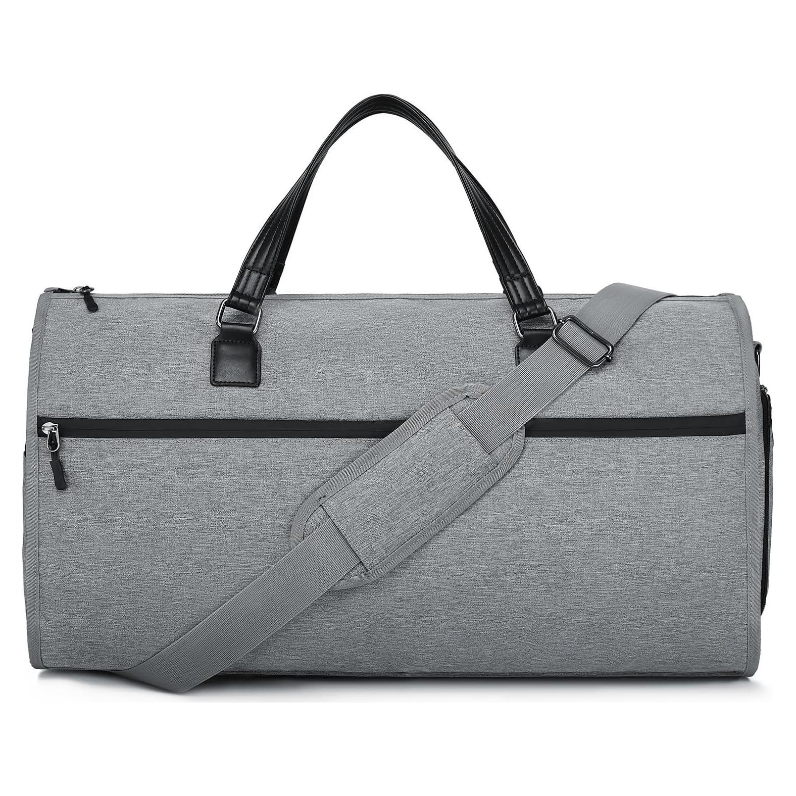 Bolsa de Ropa Convertible GBT1 Gris Ceniza Impermeable 2 en 1