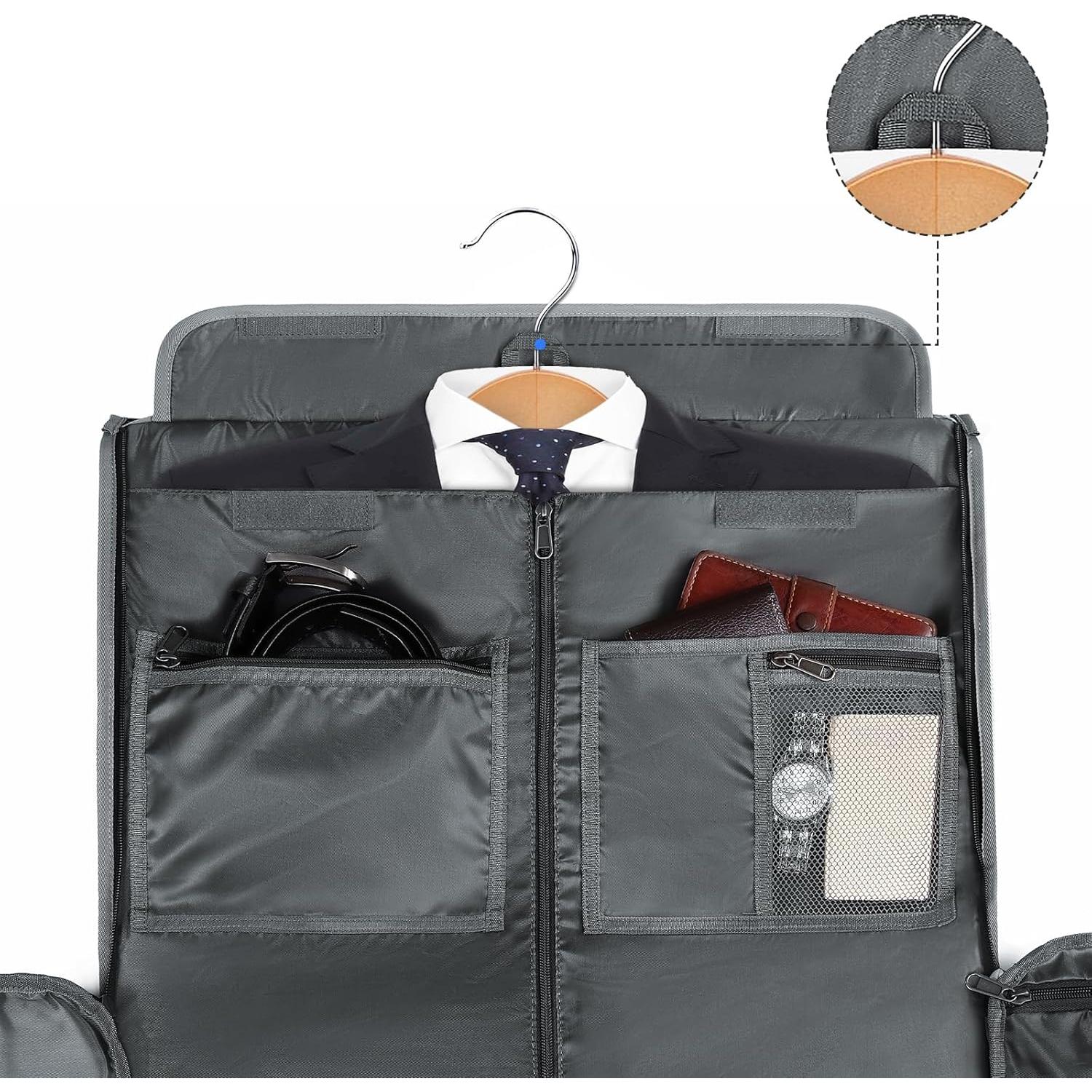 Bolsa de Ropa Convertible GBT1 Gris Ceniza Impermeable 2 en 1