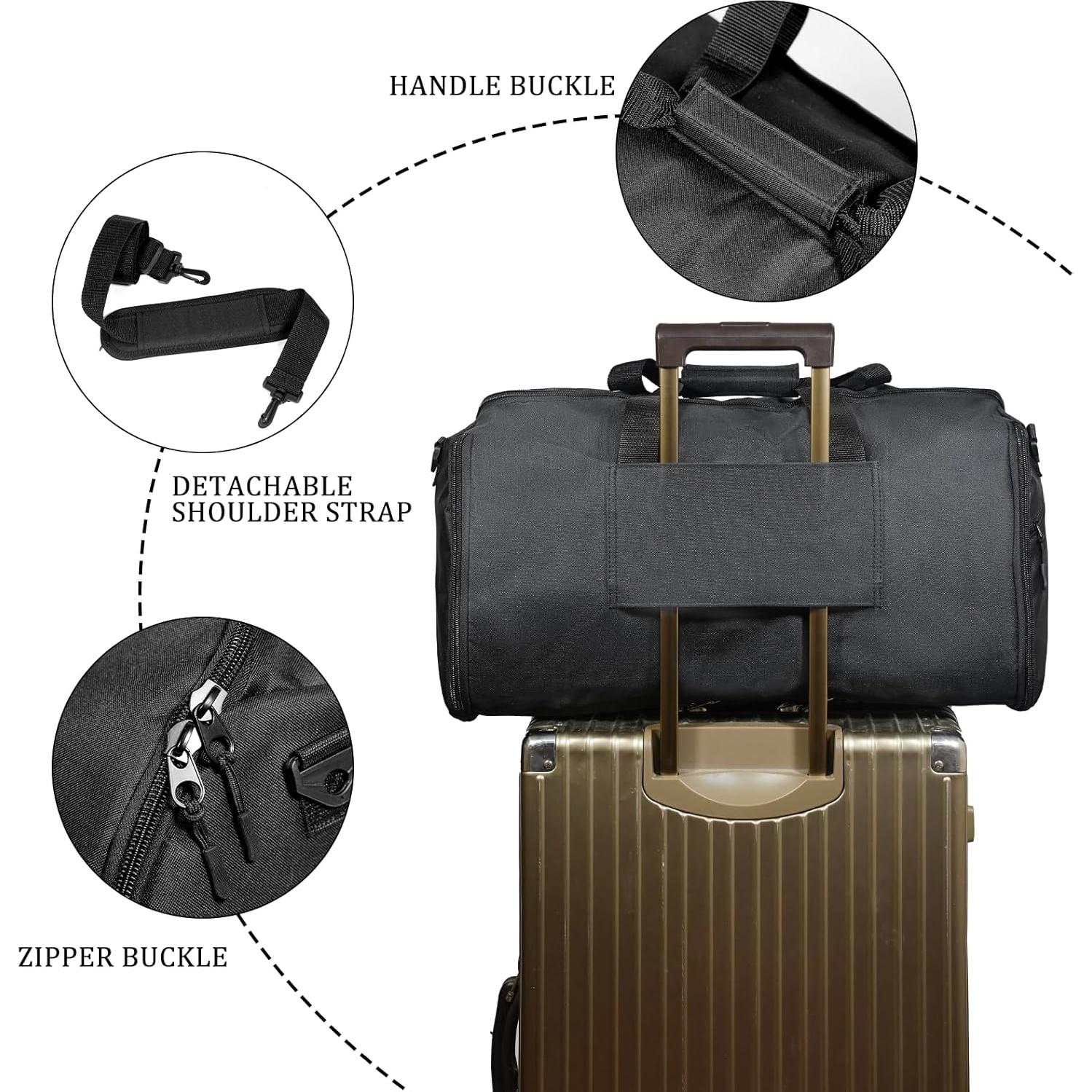 Bolsa de viaje 2 en 1 Unisex GB01 con ruedas y organizador